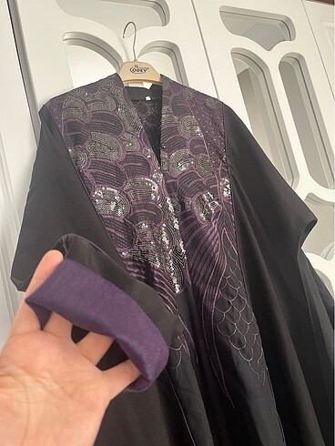 universal Beden Dubai abaya nakışlı