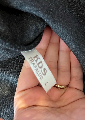 Gri Midi  Kemerli Etek - Görsel 2