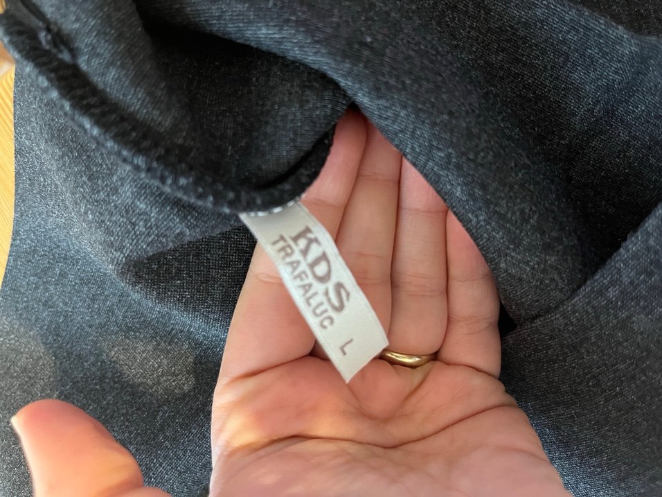 Gri Midi  Kemerli Etek - Görsel 2