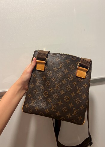 Louis vuitton Kahverengi Deri Kadın Çapraz  Çanta - Görsel 4