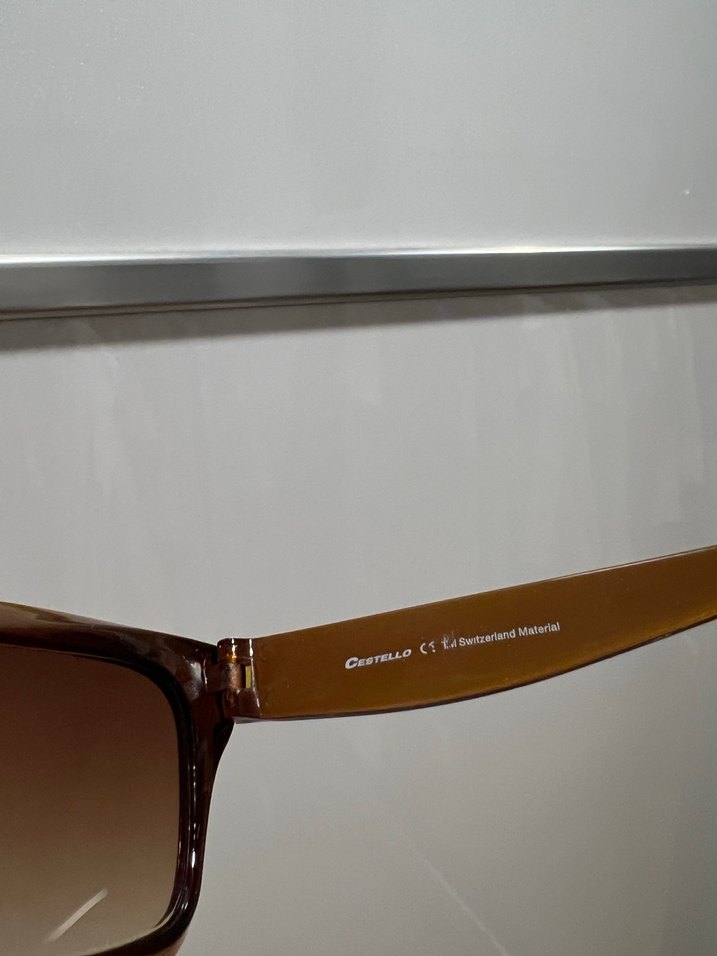 Cestello Şeffaf Koyu Kahverengi Kadın Güneş Gözlüğü - Görsel 3