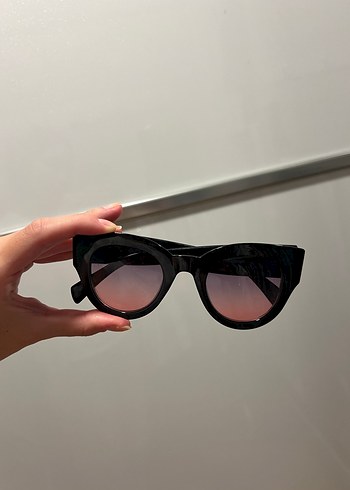 Silvio monetti Şeffaf Koyu Siyah Kadın Güneş Gözlüğü gozluk - Görsel 6