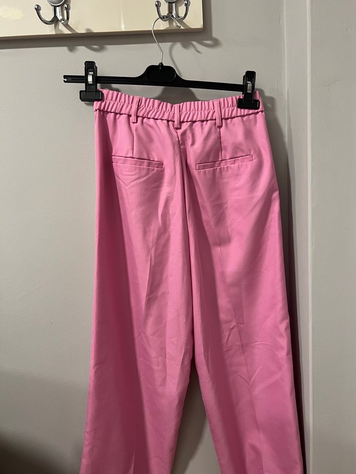 Only pembe kumas pantalon denim alt jean - Görsel 4