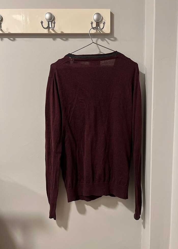 Colin?s bordo triko hirka dis giyim ust - Görsel 2