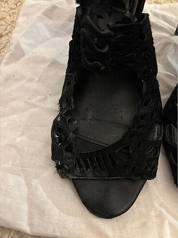 Zara Zara Siyah Topuklu Ayakkabı S