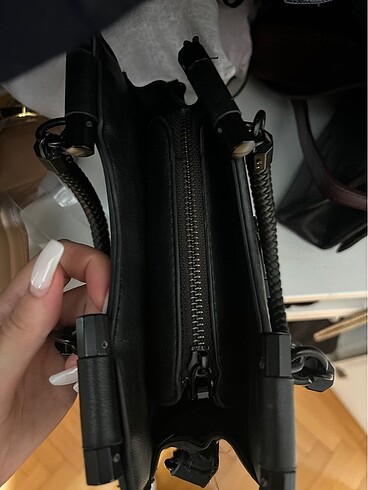 Beden Siyah Badgley Mischka Deri çanta