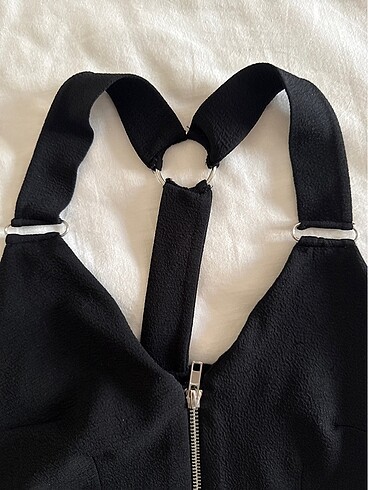 m Beden Stradivarius siyah crop