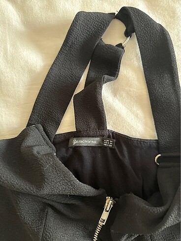 m Beden siyah Renk Stradivarius siyah crop