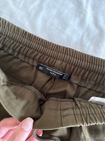 s Beden haki Renk Zara kumaş pantalon