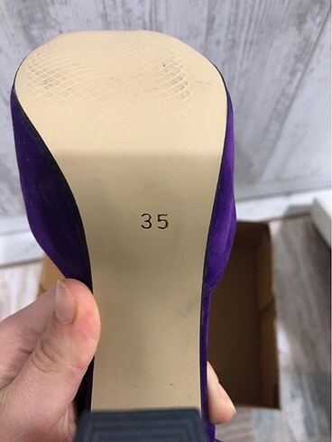 35 Beden mor Renk Mor ayakkabı
