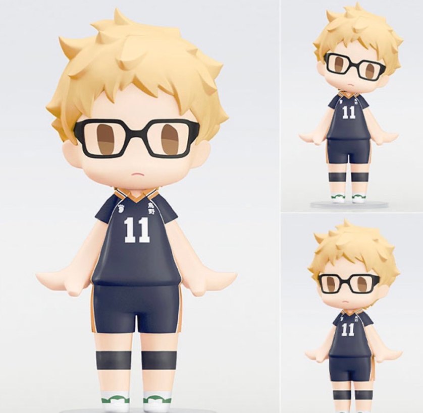 tsukishima kei haikyuu figür - Görsel 2