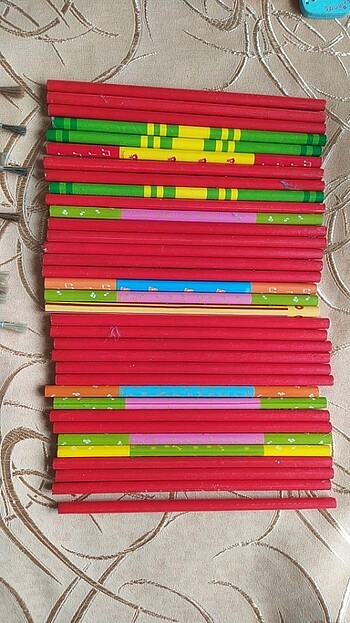  Beden Renk Kurşun kalemler fırça 