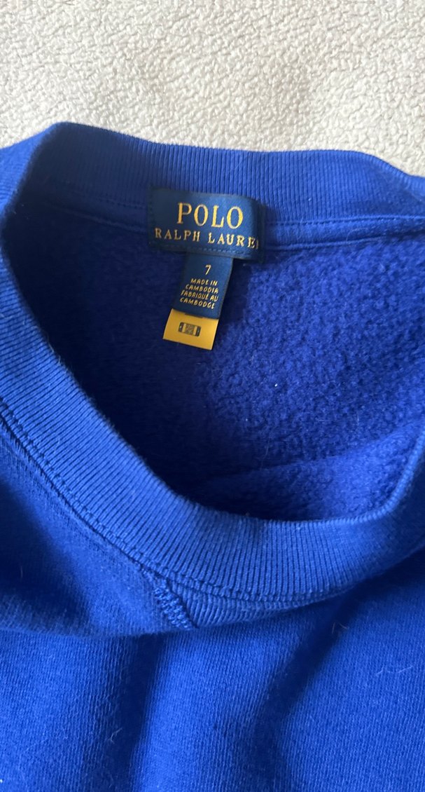 Ralph lauren Erkek çocuk mavi eşofman takımı - Görsel 4
