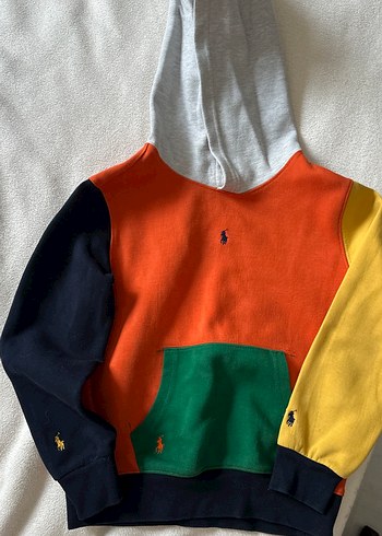 Ralph Lauren Erkek Çocuk Çok Renkli Kapüşonlu Sweatshirt - Görsel 2