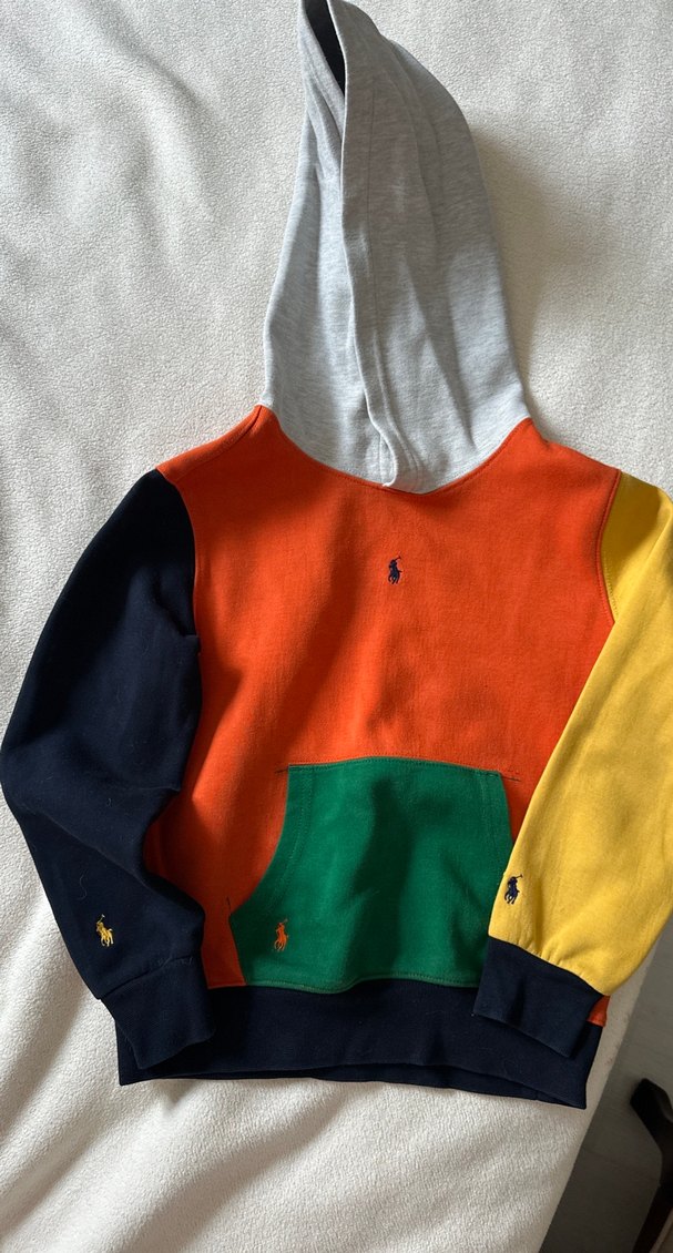 Ralph Lauren Erkek Çocuk Çok Renkli Kapüşonlu Sweatshirt - Görsel 2