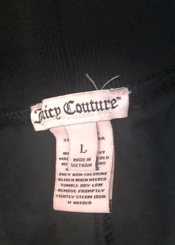 Amerika'dan Juicy Couture Siyah Fermuarlı Kadın Eşofman Takımı - Görsel 5