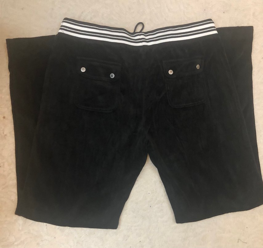 Amerika'dan Juicy Couture Siyah Fermuarlı Kadın Eşofman Takımı - Görsel 4