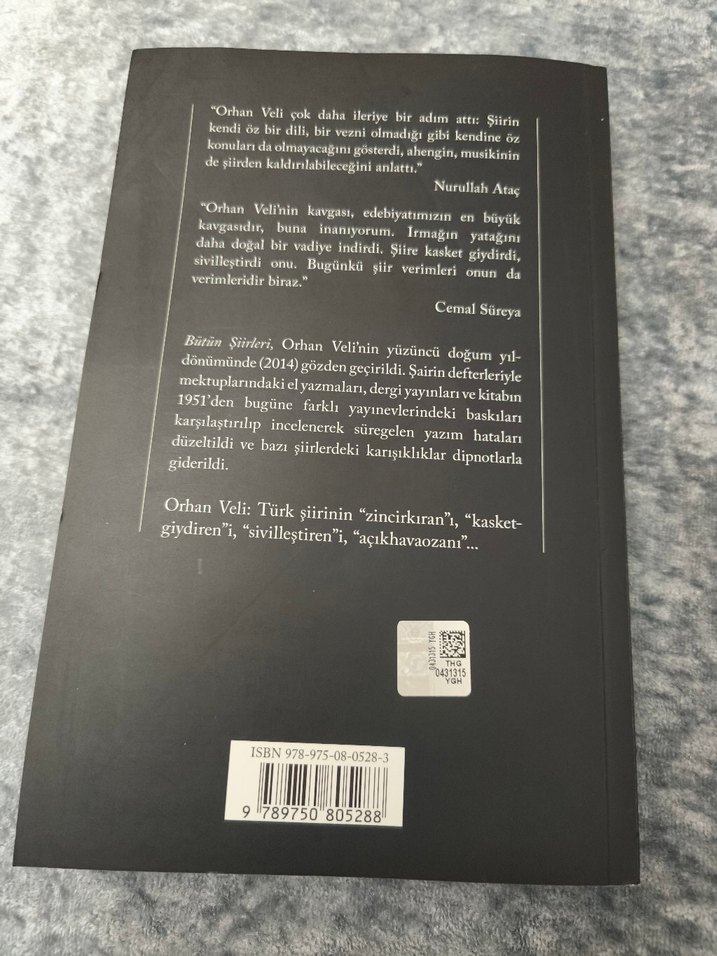 Orhan Veli / Bütün Şiirleri - Görsel 2