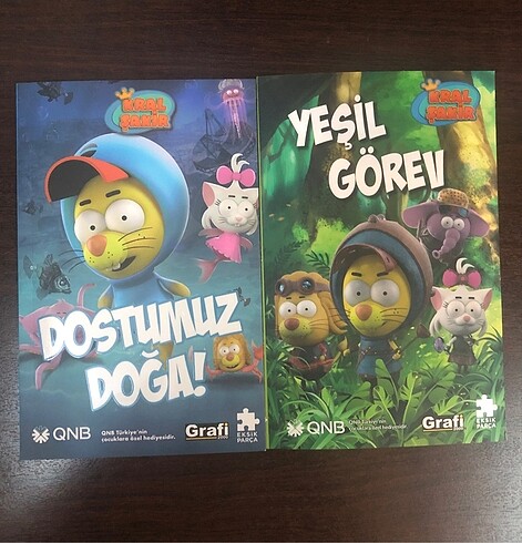 Kral Şakir QNB için özel hazırlanan 2 kitap