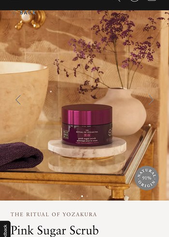 The Ritual of Yozakura Pembe Şeker Vücut Peelingi 250 gr - Görsel 2