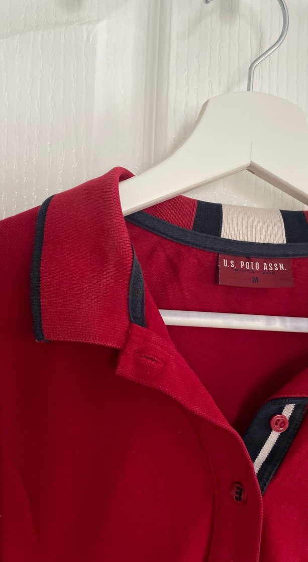 Polo bordo tişört - Görsel 2