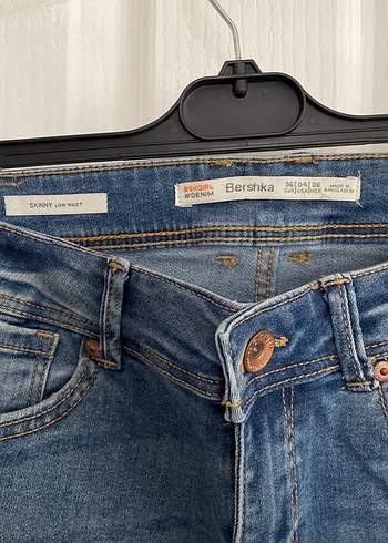 Bershka Mavi Kadın Denim Jean - Görsel 2