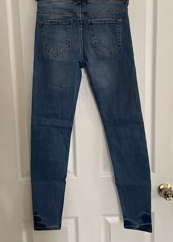 Bershka Mavi Kadın Denim Jean - Görsel 3