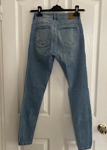 Bershka mavi renk push up skinny jean - Görsel 3