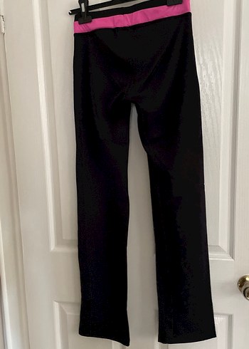 Pembe Detaylı Siyah Nike Kadın Tayt - Görsel 3