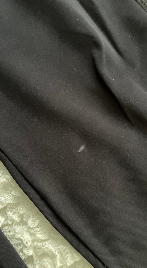 Pembe Detaylı Siyah Nike Kadın Tayt - Görsel 4