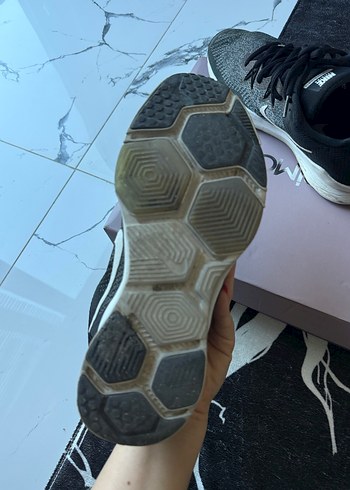 Kadın Gri Nike Spor Ayakkabı - Görsel 5