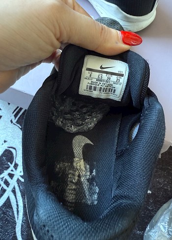 Kadın Gri Nike Spor Ayakkabı - Görsel 6