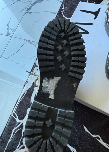 Bej Süet Kadın Günlük Oxford Ayakkabı - Görsel 8