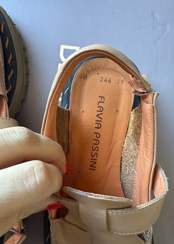 Bej Platform Tabanlı Kadın Sandalet - Görsel 5