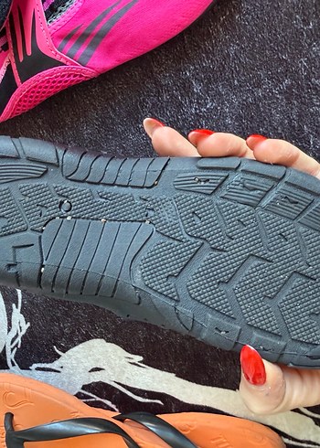 Pembe Velcro Bağcıklı Ayakkabısı - Görsel 2