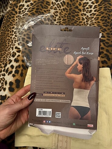 Ayarla agraflı bel korsesi - Görsel 4