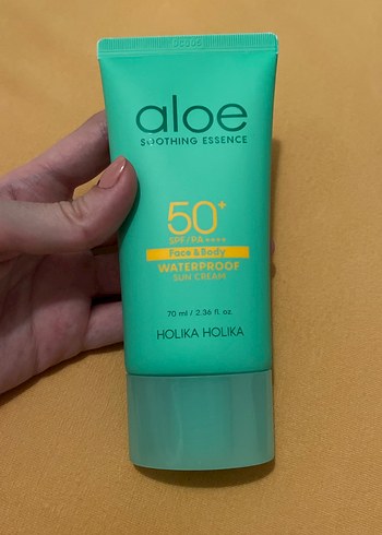 Holika Holika Aloe Yüz ve Vücut Güneş Kremi SPF50