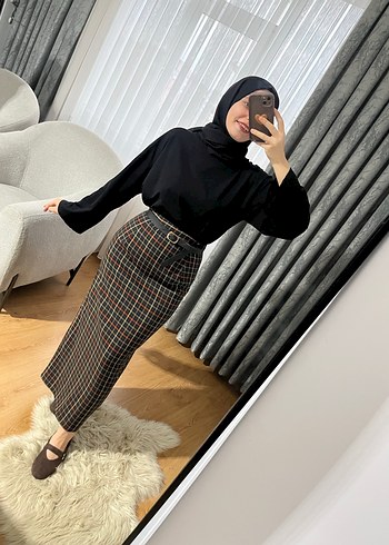 Siyah oversize badi - Görsel 9