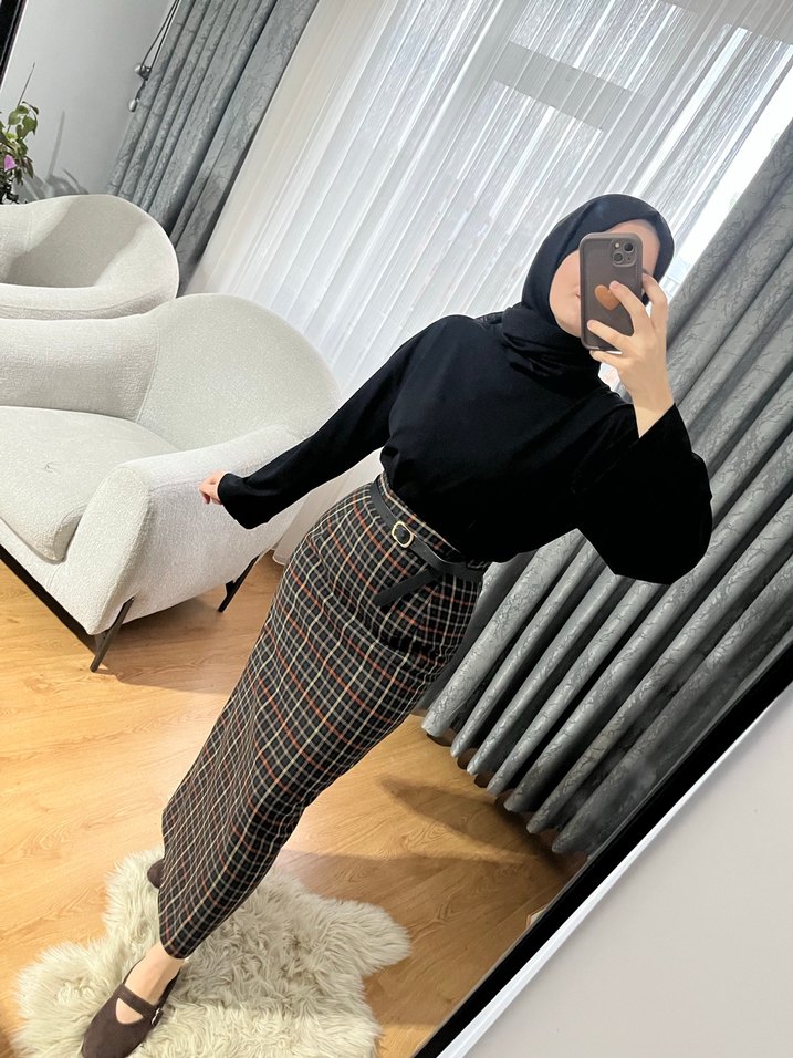 Siyah oversize badi - Görsel 2