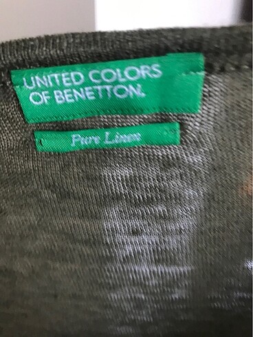 Benetton BENETTON YEŞİL TİŞÖRT
