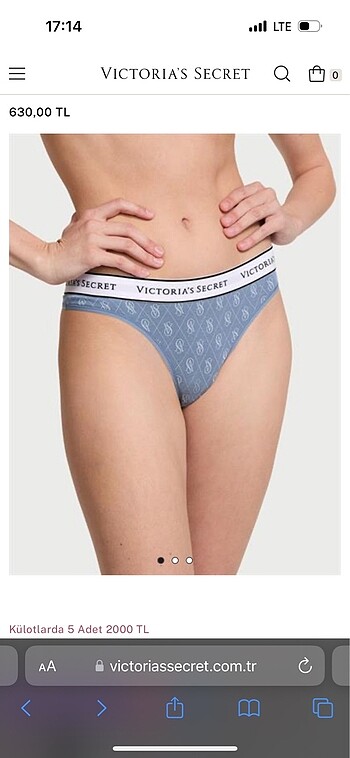 Victoria Secret iç çamaşırı