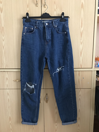 Diğer Yırtık mom jean