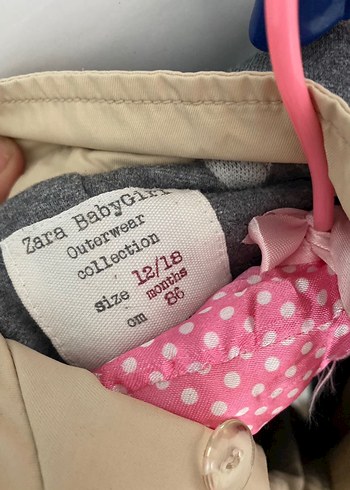 12-18 Ay Beden Zara trençkot