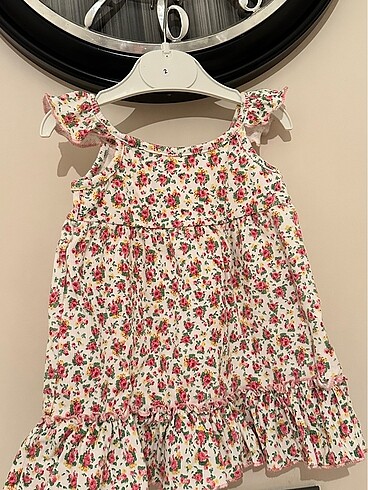 Zara Çiçekli bebek elbisesi