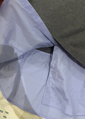 Gömlekli gri kazak  MANGO - Görsel 6