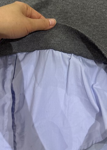 Gömlekli gri kazak  MANGO - Görsel 5