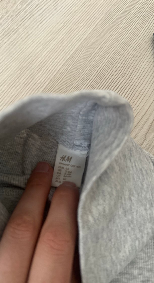 2 tane Düğmeli Erkek Bebek Gri ve Lacivert Pantolon - Görsel 4