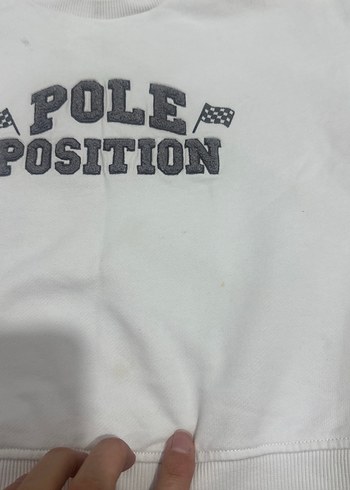 Beyaz erkek Çocuk Baskılı Polo Tişört - Görsel 4