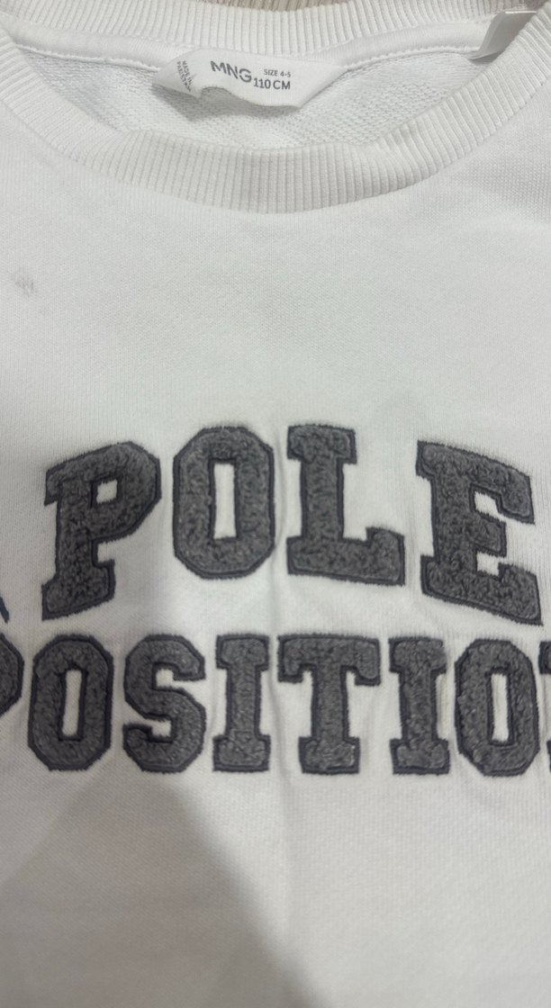 Beyaz erkek Çocuk Baskılı Polo Tişört - Görsel 5