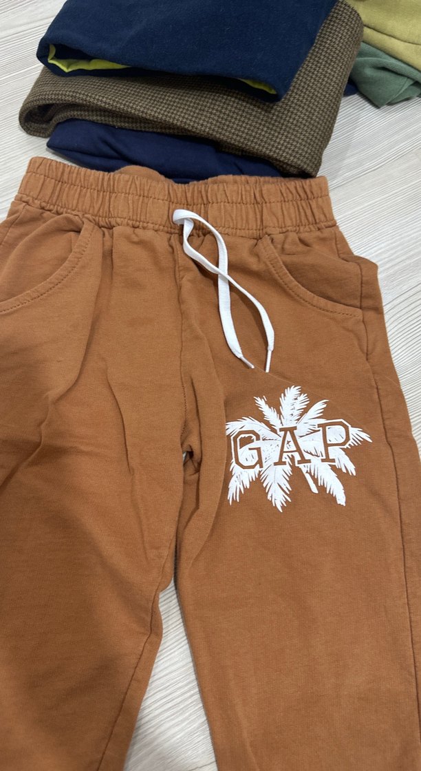 Erkek Çocuk Kahverengi Rahat Kesim Pantolon - Görsel 2